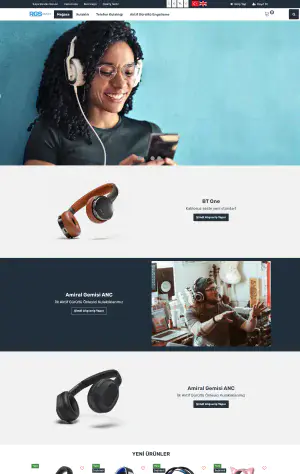 CTema 1 hazır e-ticaret sitesi tasarımı