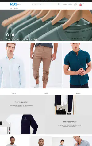 CTema 4 hazır e-ticaret sitesi tasarımı