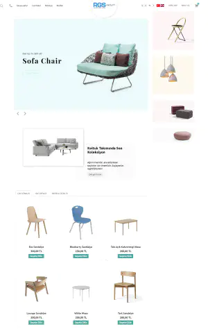 CTema 5 hazır e-ticaret sitesi tasarımı